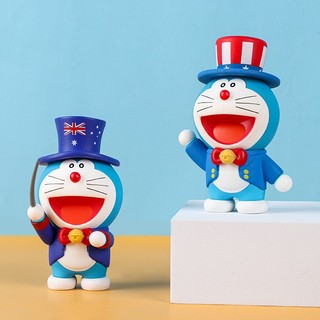 Doraemon 哆啦A梦正版授权卡通手办潮玩桌面摆件可爱生日礼物送儿童女友老婆闺蜜 6个不重复