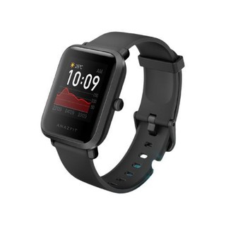 MI 小米 米动 1S 青春版 智能手表 42mm 炭黑色塑料表壳 炭黑色硅胶表带 (GPS、心率、NFC)