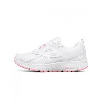 SKECHERS 斯凯奇 Go Run Consistent 女子跑鞋 128075/WPK 白粉 35.5