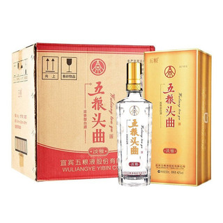 WULIANGYE 五粮液 五粮头曲 淡雅 42%vol 浓香型白酒 500ml*6瓶 整箱装