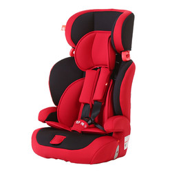 gb 好孩子 CS618-N003 儿童安全座椅 红黑色（9个月-12岁）