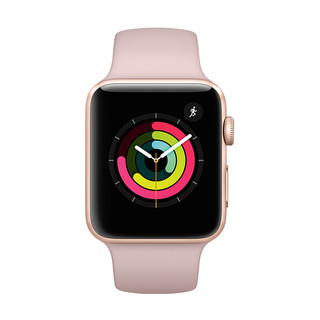 Apple 苹果 Watch Series 3 智能手表 42mm GPS版 铝合金表壳 (GPS、心率、运动)