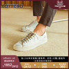 BUTTERO 男士春夏新款小白鞋低帮手擦做旧板鞋脏脏鞋 意产8220
