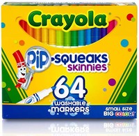 Crayola 绘儿乐 点状紧凑型马克笔 64色