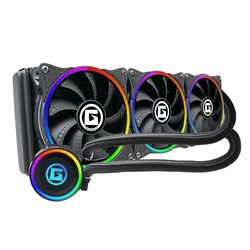 Apexgaming 美商艾湃电竞泰坦TITAN240/360水冷一体式CPU散热器处理器台式机电脑主机机箱ARGB风扇神光同步RGB