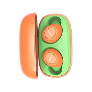 NOKIA 诺基亚 E3100 入耳式真无线降噪蓝牙耳机 清新绿橙