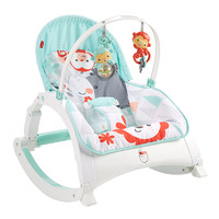 PLUS会员：Fisher-Price 婴儿多功能轻便摇椅  薄荷绿款 GDT79