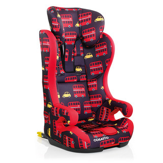 COSATTO Hubbub 儿童安全座椅 伦敦大巴款 9个月-12岁