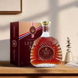 利枫全新到货法国原瓶进口洋酒利枫金钻xo白兰地700ml盒装