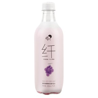 HEYTEA 喜茶 无糖气泡水 葡萄味 500ml*12瓶