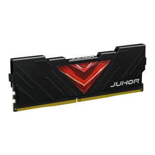 JUHOR 玖合 忆界系列 DDR4 3000MHz 台式机内存 马甲条 黑色 16GB