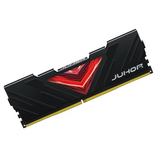 JUHOR 玖合 忆界系列 DDR4 3000MHz 台式机内存 马甲条 黑色 16GB