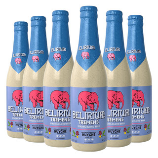 DELIRIUM 粉象 浅粉象啤酒 330ml*6瓶