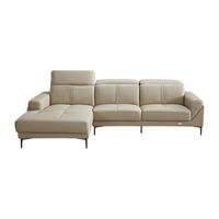 QuanU 全友 102582A 轻奢真皮沙发 3+转正 浅卡其