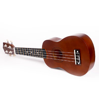 竹霖生 ukulele尤克里里乌克丽丽21英寸棕色初学民谣小吉他