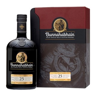 Bunnahabhain 布纳哈本（bunnahabhain）25年单一麦芽苏格兰威士忌700ml进口洋酒