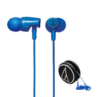 铁三角 ATH-CLR100入耳式运动有线耳机立体声苹果华为音乐耳机
