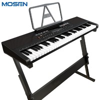 MOSEN 莫森 XTS-365智睿黑 61键多功能电子琴  专业进阶教学版+支架+琴包+大礼包