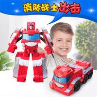 feichao 飞巢 变形玩具金刚大号机器人擎天之柱合金战士一步变形男孩汽车模型