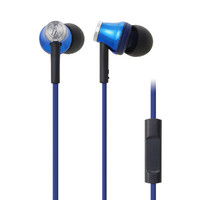 铁三角 CK330iS入耳式耳机有线通知线控手机立体声音乐游戏耳机