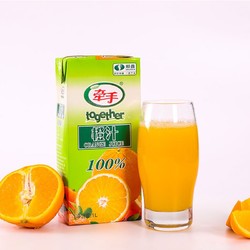 together 牵手 橙汁 1L/盒