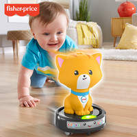 Fisher-Price 智玩学爬小猫咪扫地机玩具引导学爬启蒙早教玩伴