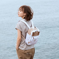 MYD 双肩包女2021年新款韩版潮ins风户外旅行包逛街上班轻便小背包
