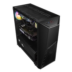 武极 PS001 实力派30系 DIY组装台式电脑（R5-5600X、16GB、500GB SSD、3060Ti）