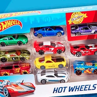 Hot Wheels 风火轮 经典小车系列 1/64 54886 火辣交通组合十辆装