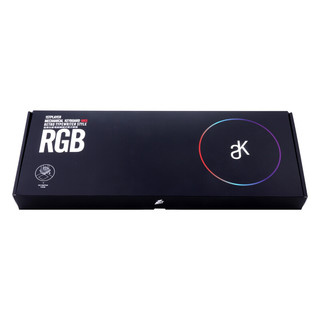 1STPLAYER 首席玩家 MK5 104键 有线机械键盘 黑色 国产青轴 RGB