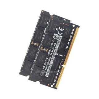 SK hynix 海力士 DDR3 1600MHz 笔记本内存 普条 黑色 16GB 8GBx2