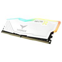 Team 十铨 炫光迷彩系列 DDR4 3000MHz RGB 台式机内存 灯条 白色 8GB 8GBx2