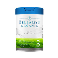 BELLAMY'S 贝拉米 白金版有机A2奶粉 3段 800g/罐