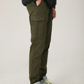 menshark 男士休闲工装裤 M2020D06-01 绿色 M