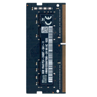 SK hynix 海力士 DDR4 2666MHz 笔记本内存 普条 黑色 8GB