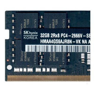 SK hynix 海力士 DDR4 2666MHz 笔记本内存 普条 黑色 16GB