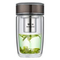 WANXIANG 万象 晶智系列 V181L 双层玻璃杯 200ml 浅栗色