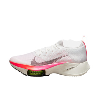 NIKE 耐克 Air Zoom Tempo Next% Fk 女子跑鞋 DJ5431-100 白/粉 39