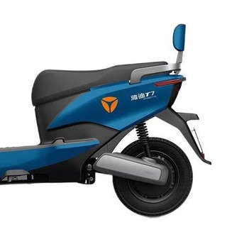 Yadea 雅迪 T7 电动摩托车 YD1200DT-11D 72V38Ah石墨烯电池 蓝色 冠能领跑版