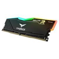 Team 十铨 DELTA系列 DDR4 3200MHz RGB 台式机内存 灯条 黑色 16GB 8GBx2 TF4D416G3200HC16CDC01