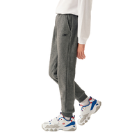 SKECHERS 斯凯奇 L321B102 儿童运动裤 加绒款 混花灰/00TT 160cm