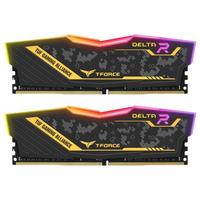 Team 十铨 DELTA系列 DDR4 3200MHz RGB 台式机内存 灯条 迷彩 16GB 8GBx2 TF4D416G3200HC16CDC01