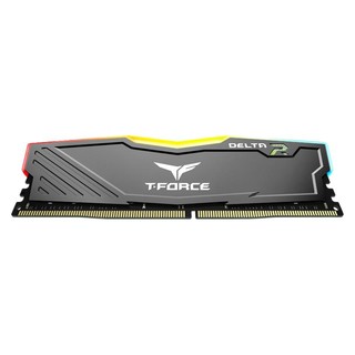 Team 十铨 DELTA系列 DDR4 3200MHz RGB 台式机内存 灯条 黑色 32GB 16GBx2 TF4D416G3200HC16CDC01