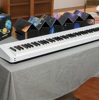 CASIO 卡西欧 PX-S1000 电钢琴 88键重锤 白色 单踏板 琴凳