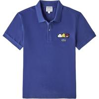LACOSTE 拉科斯特 X Friends With You 男女款短袖POLO衫 PH0407 深蓝 M