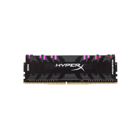 Kingston 金士顿 Predator 掠食者系列 DDR4 3200MHz RGB 台式机内存 灯条 黑色 16GB HX432C16PB3A/16