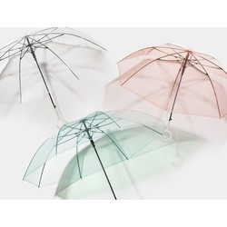 Beneunder 蕉下 纯色甜美透明雨伞 三件装