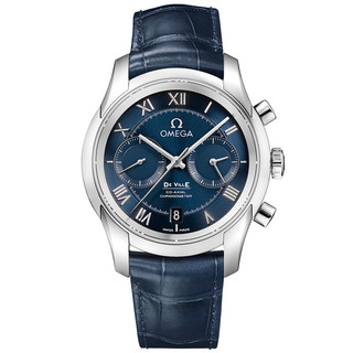 omega欧米茄deville碟飞系列42毫米自动上链腕表43113425103001