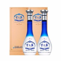 YANGHE 洋河 梦之蓝M1 45%vol 浓香型白酒 500ml*2瓶 双支装