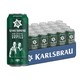  KARLSBRAU 卡斯布鲁 KARLSBRU) 经典皮尔森啤酒 500ml*24听整箱装 德国进口年货送礼　